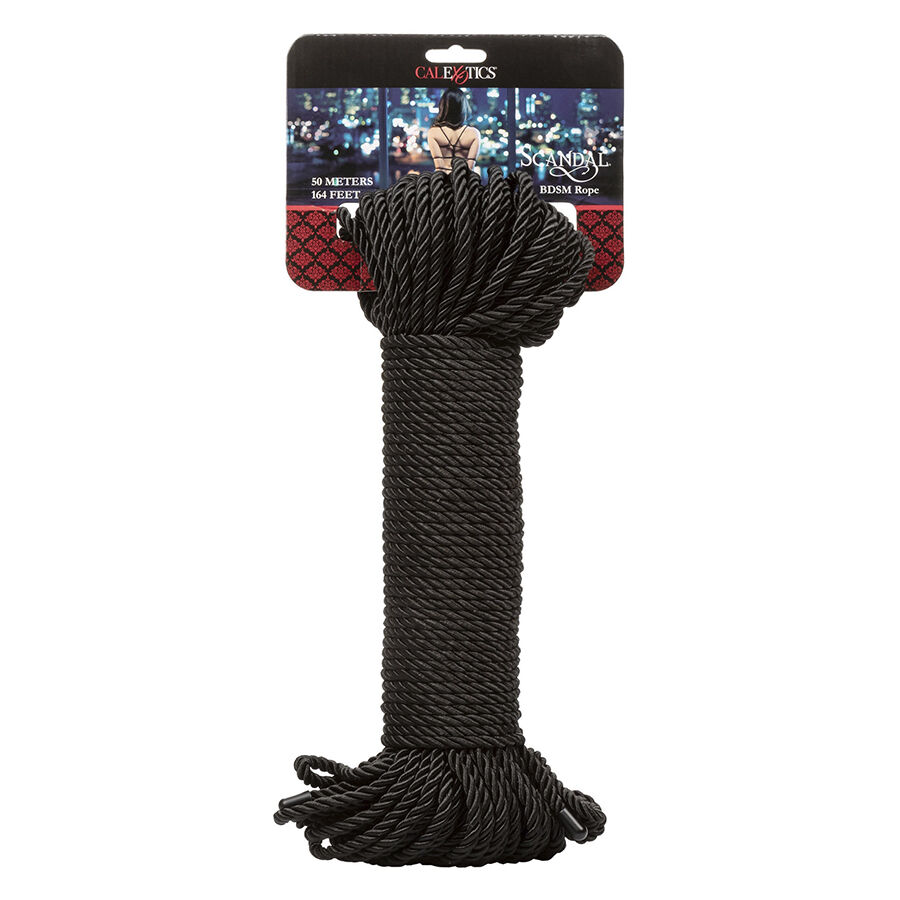 Corde de bondage Shibari soyeuse 50 m — CALEXOTICS