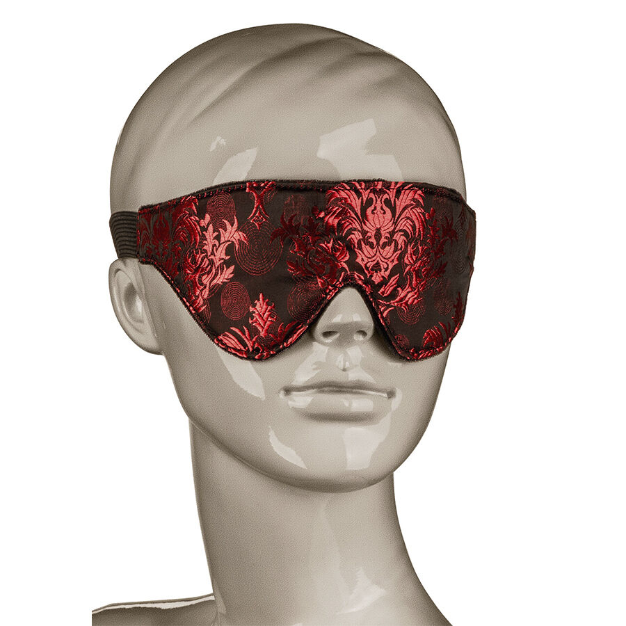 Masque de sommeil opaque Scandal à détails rouges — CALEXOTICS