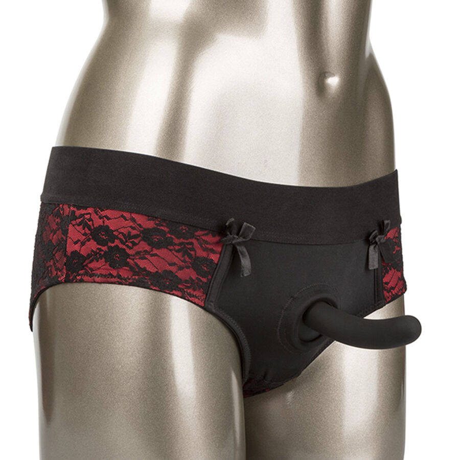 Culotte sans entrejambe avec gode taille L/XL — CALEXOTICS