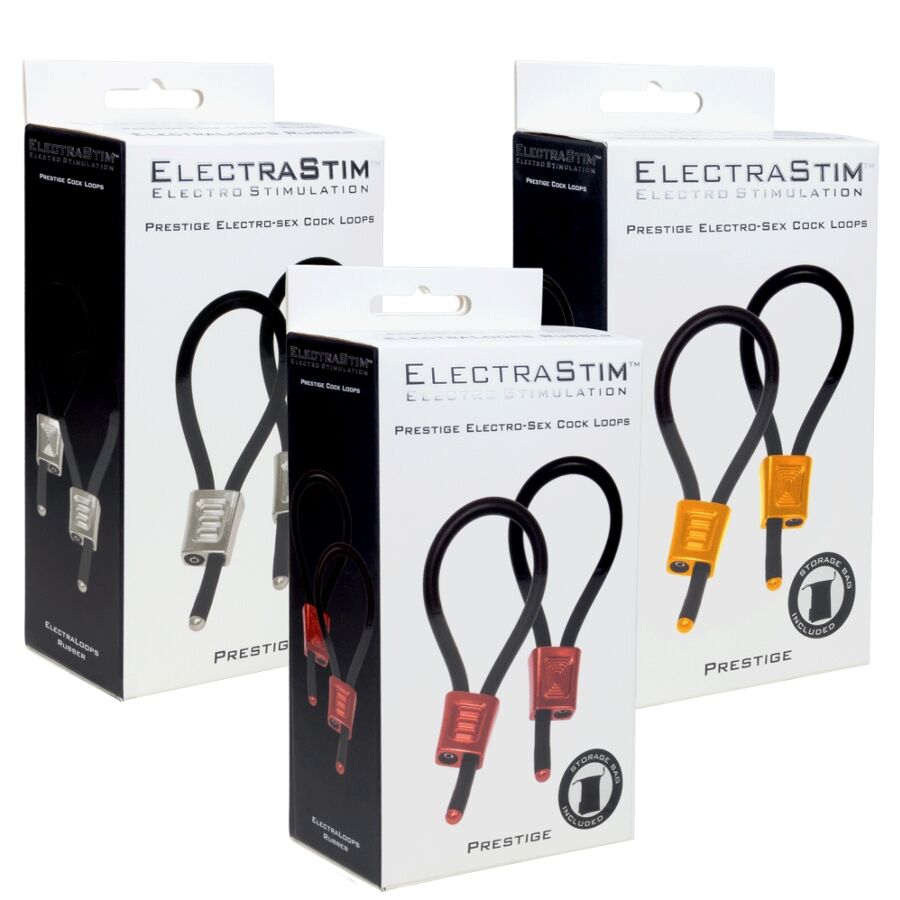 Anneaux péniens réglables Prestige ElectraLoops — ELECTRASTIM
