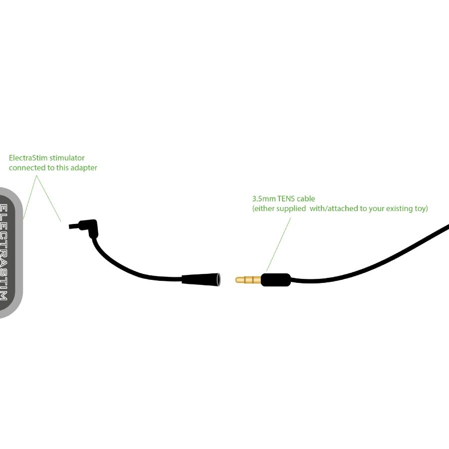 Adaptateur de stimulation vers prise jack 3,5 mm — ElectraStim