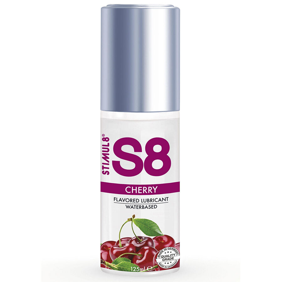 Lubrifiant à base d'eau aromatisé cerise — STIMUL8