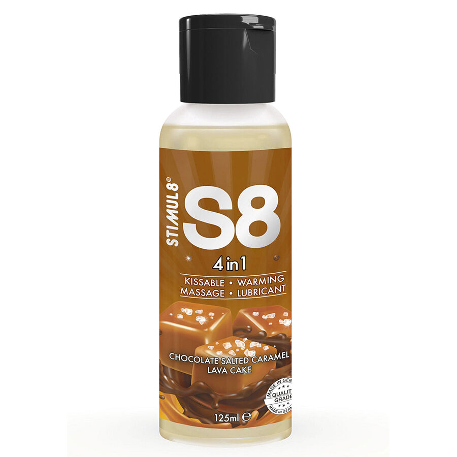 Lubrifiant dessert 4 en 1 chocolat et caramel salé — STIMUL8