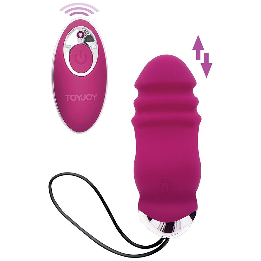 Oeuf vibrant télécommandé fuchsia — TOYJOY