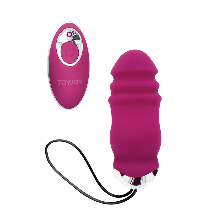 Oeuf vibrant télécommandé fuchsia — TOYJOY