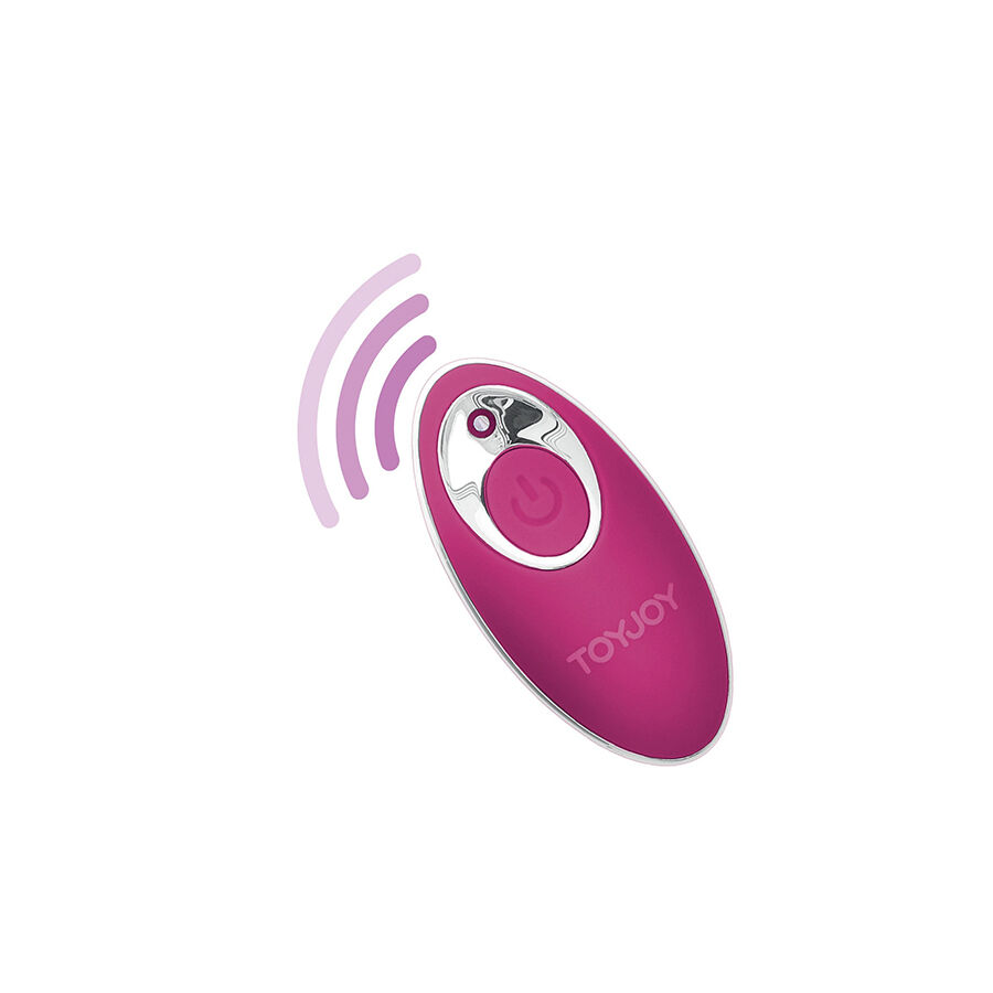 Oeuf vibrant télécommandé fuchsia — TOYJOY
