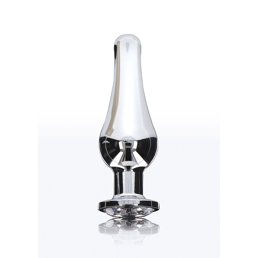 Plug anal moyen orné d'un bijou — TOYJOY