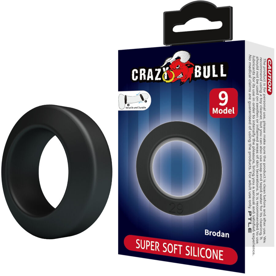 Bague en silicone ajustable Brodan Modèle 9 — CRAZY BULL
