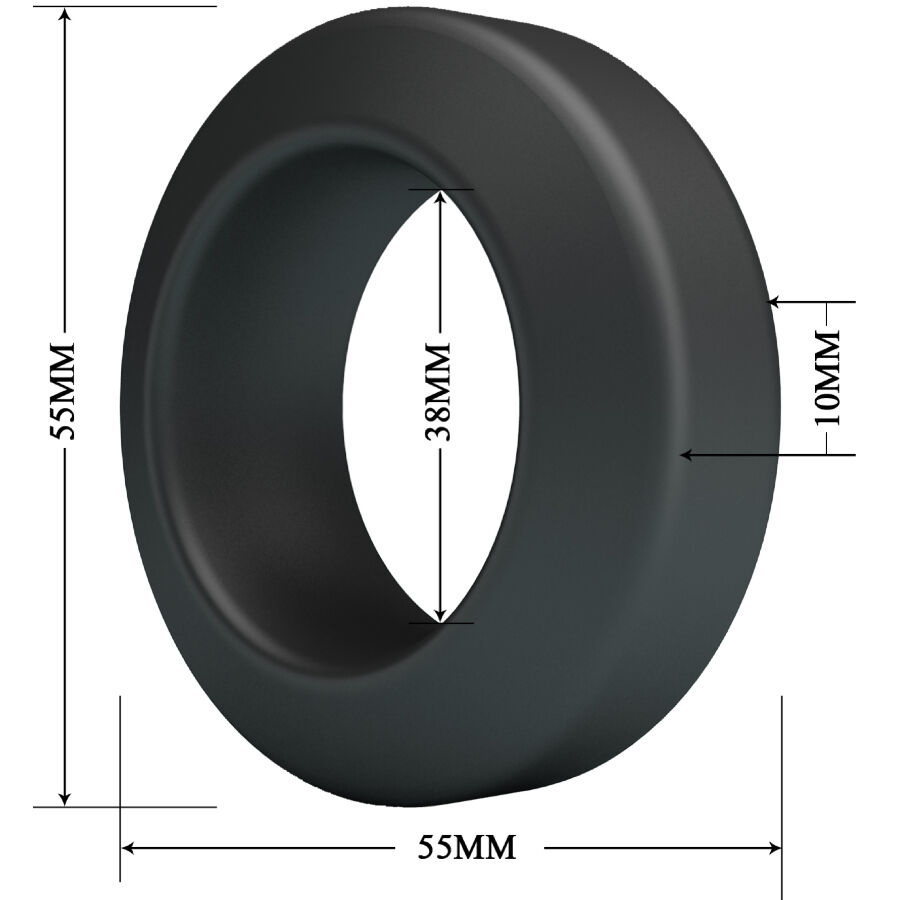 Bague en silicone ajustable Brodan Modèle 9 — CRAZY BULL