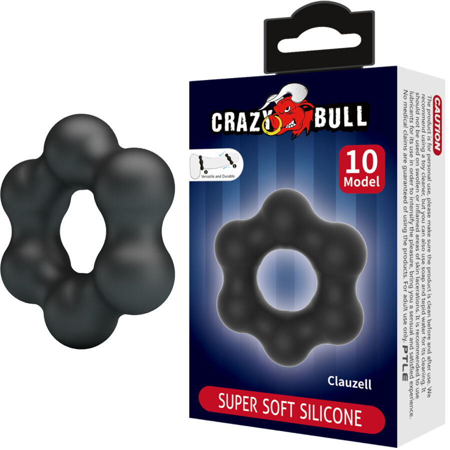 Bague en silicone ajustable Clauzell — CRAZY BULL
