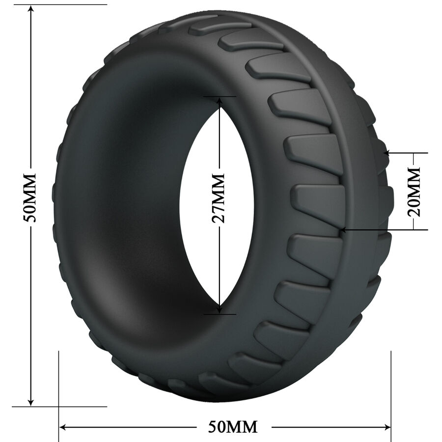 Bague en silicone ajustable Dilson Modèle 3 — CRAZY BULL