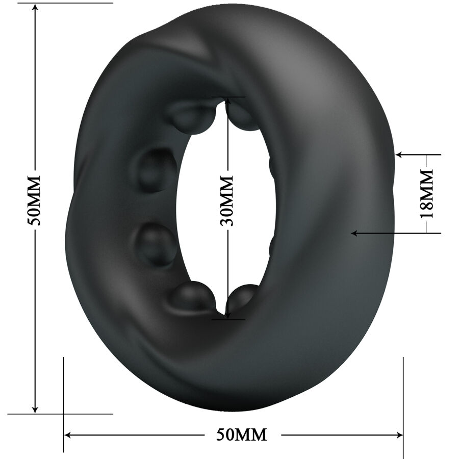 Bague de contention en silicone ajustable — CRAZY BULL