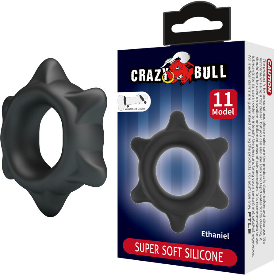 Bague en silicone ajustable Ethaniel — CRAZY BULL
