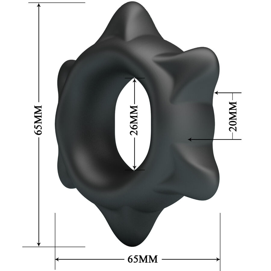 Bague en silicone ajustable Ethaniel — CRAZY BULL