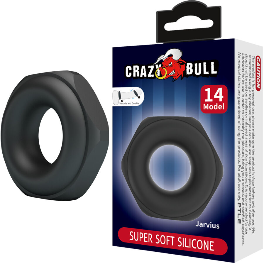 Bague de contention en silicone réglable Jarvius — Crazy Bull