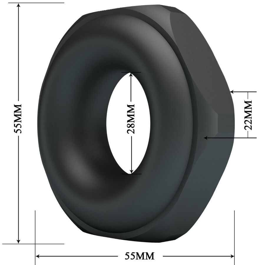 Bague de contention en silicone réglable Jarvius — Crazy Bull