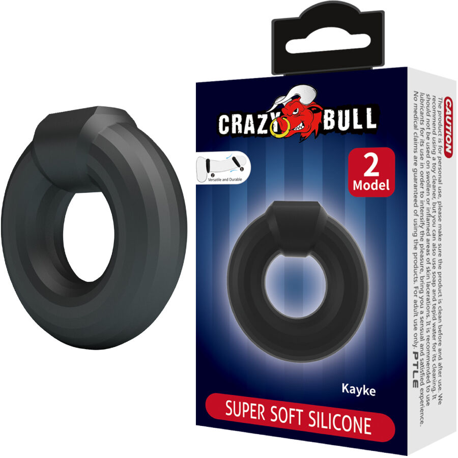 Anneau de maintien en silicone Kayke modèle 2 — Crazy Bull