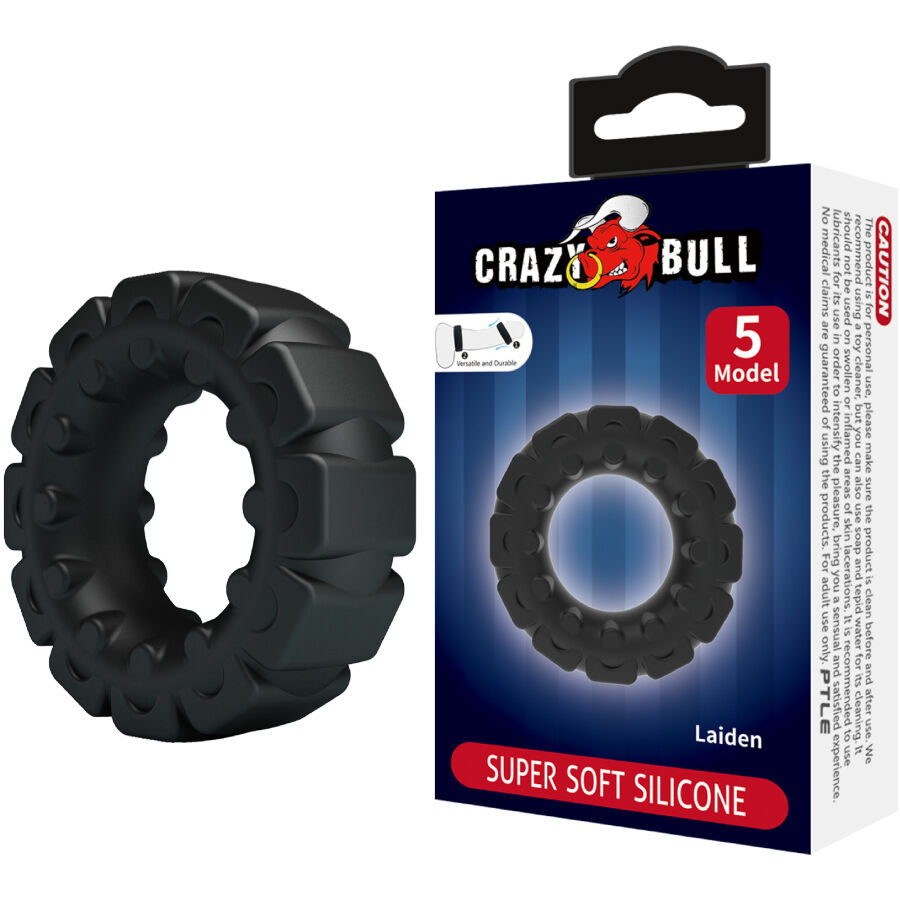 Bague en silicone ajustable Laiden Modèle 5 — CRAZY BULL