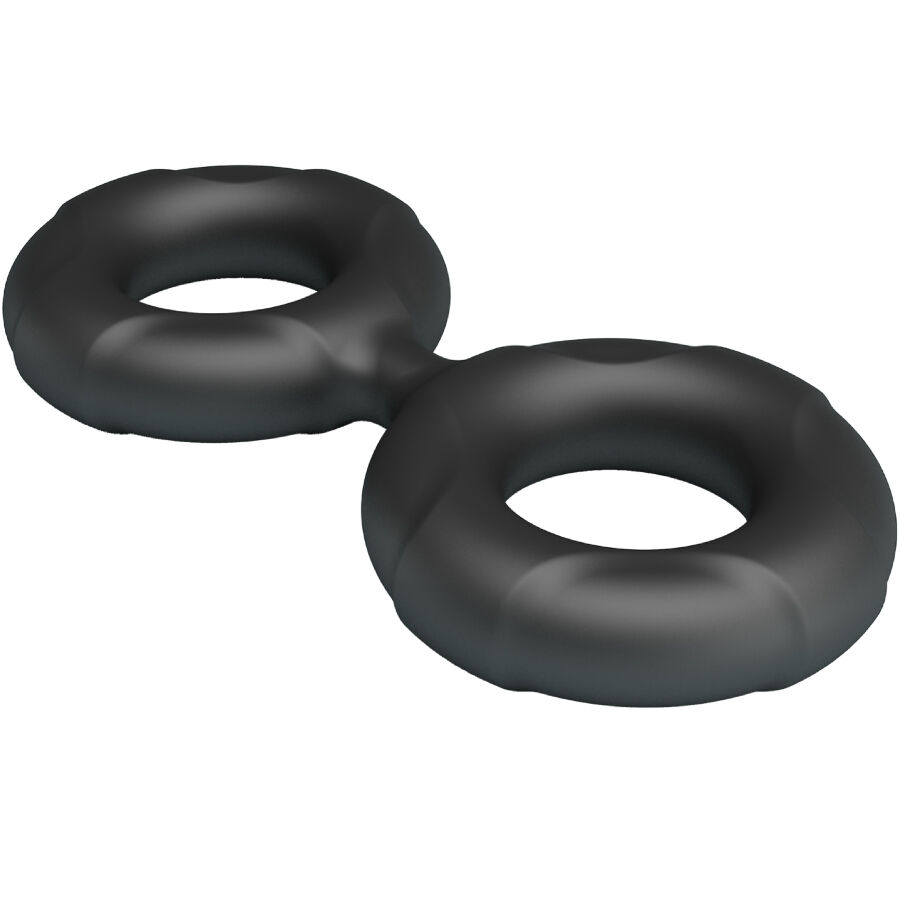 Double bague de contention en silicone ajustable — CRAZY BULL