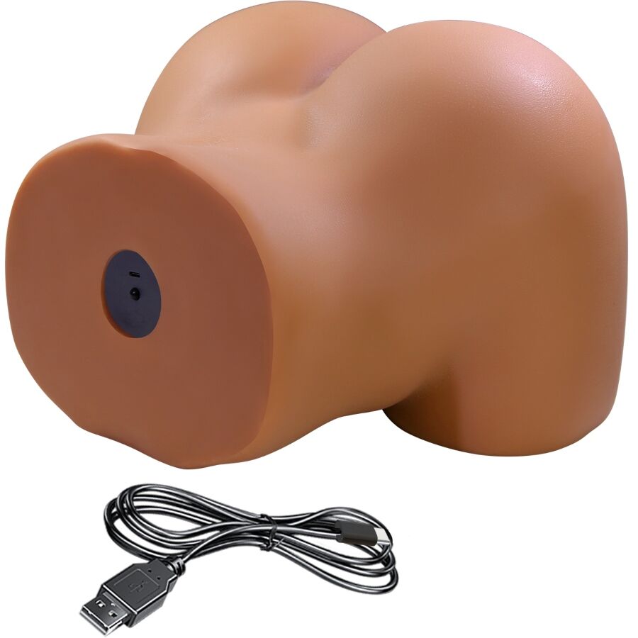 Realistic Vibrating & Suction Female Masturbator — CRAZY BULL