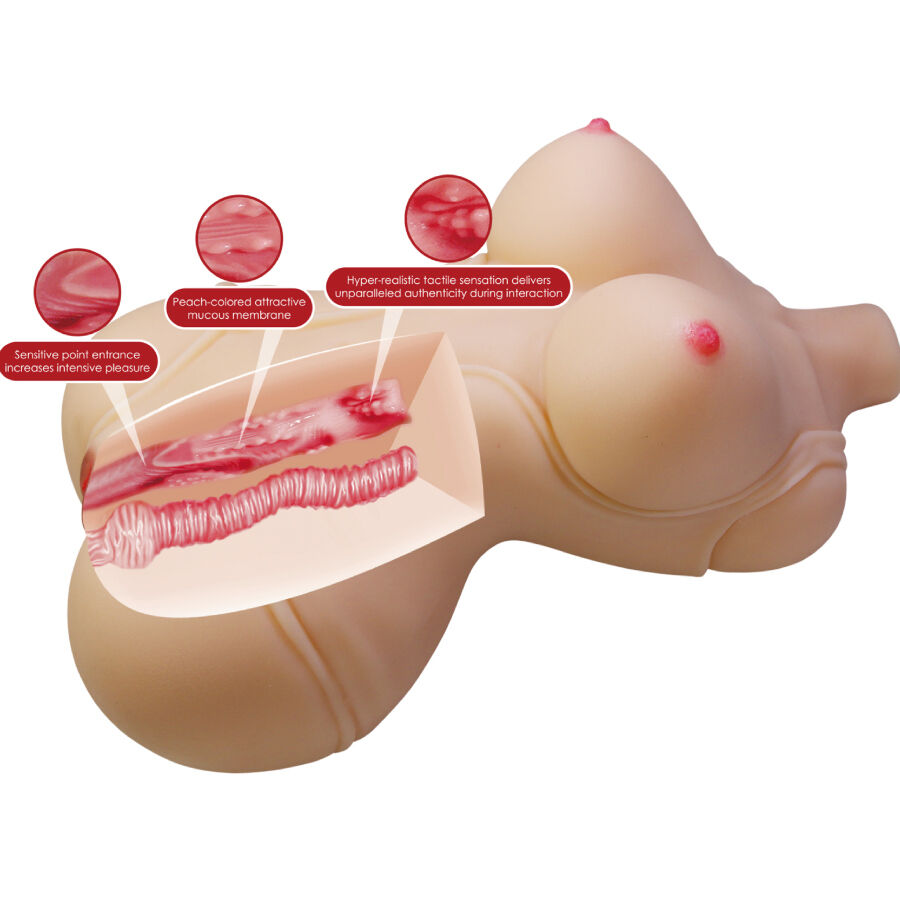 Torso femminile realistico Diana a doppio uso — CRAZY BULL