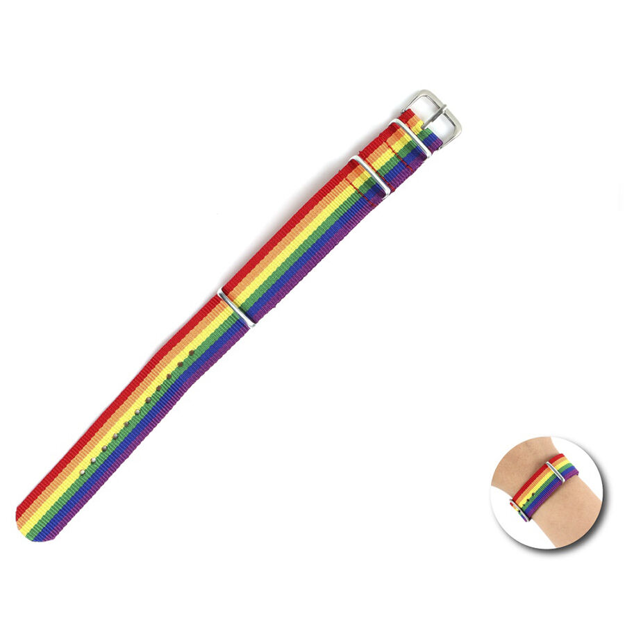 Bracelet fierté arc-en-ciel — PRIDE