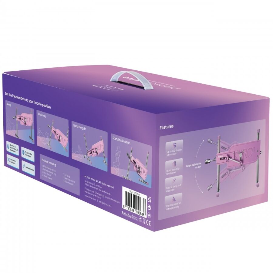 Machine sexuelle interactive PleasureDrive — KIIROO