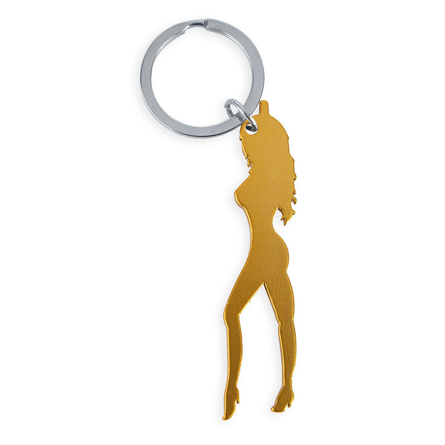 Porte-clés décapsuleur silhouette féminine — DIABLO PICANTE