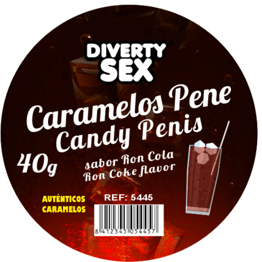 20 bonbons coquins saveur rhum-cola — DIABLO PICANTE