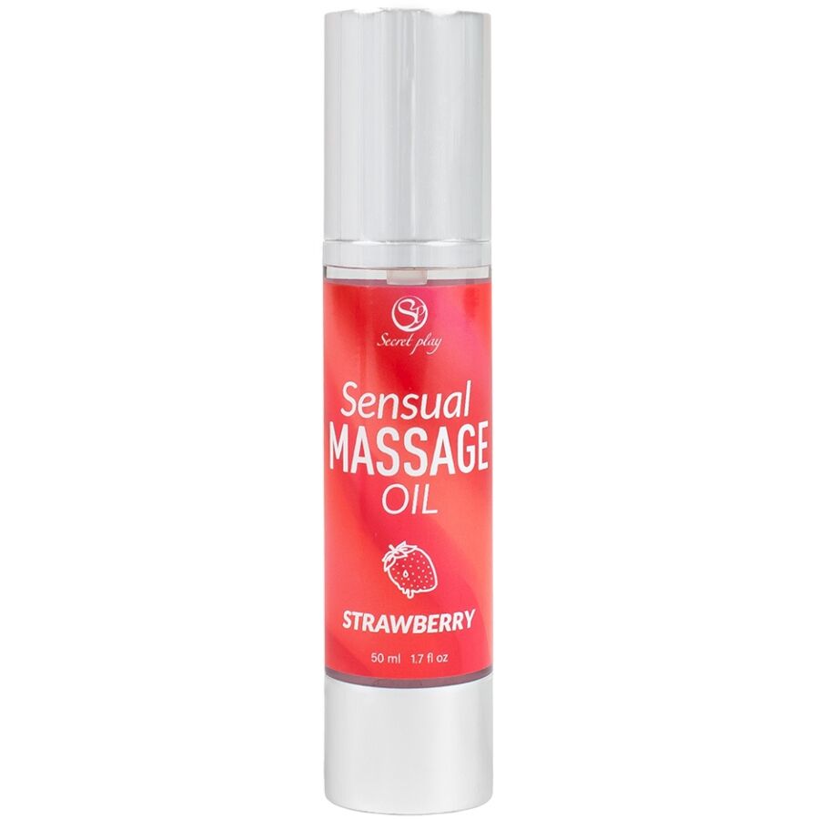 Huile de massage onctueuse à la fraise — SECRETPLAY COSMETIC