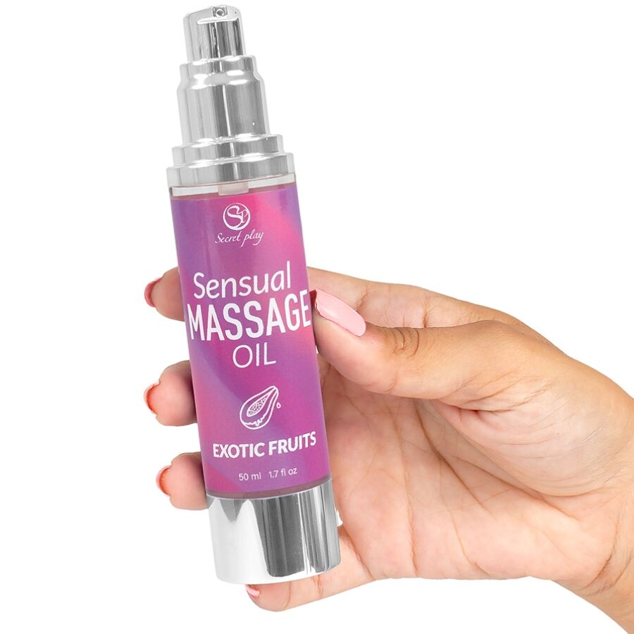 Huile de massage aux fruits exotiques — SECRETPLAY COSMETIC