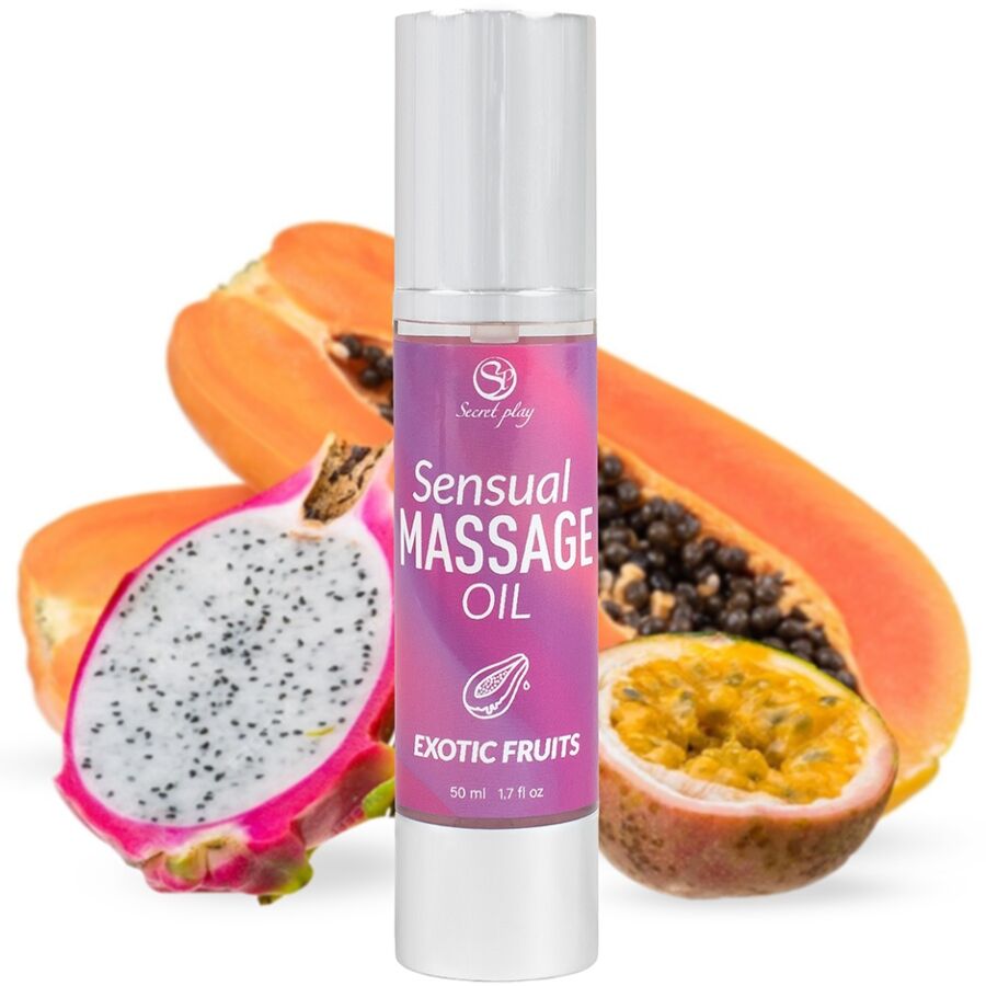 Huile de massage aux fruits exotiques — SECRETPLAY COSMETIC