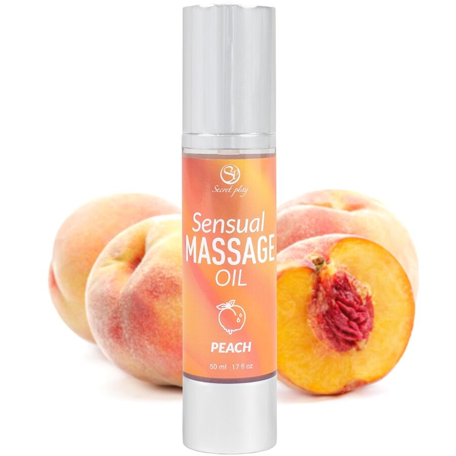 Huile de massage à la pêche — SECRETPLAY COSMETIC