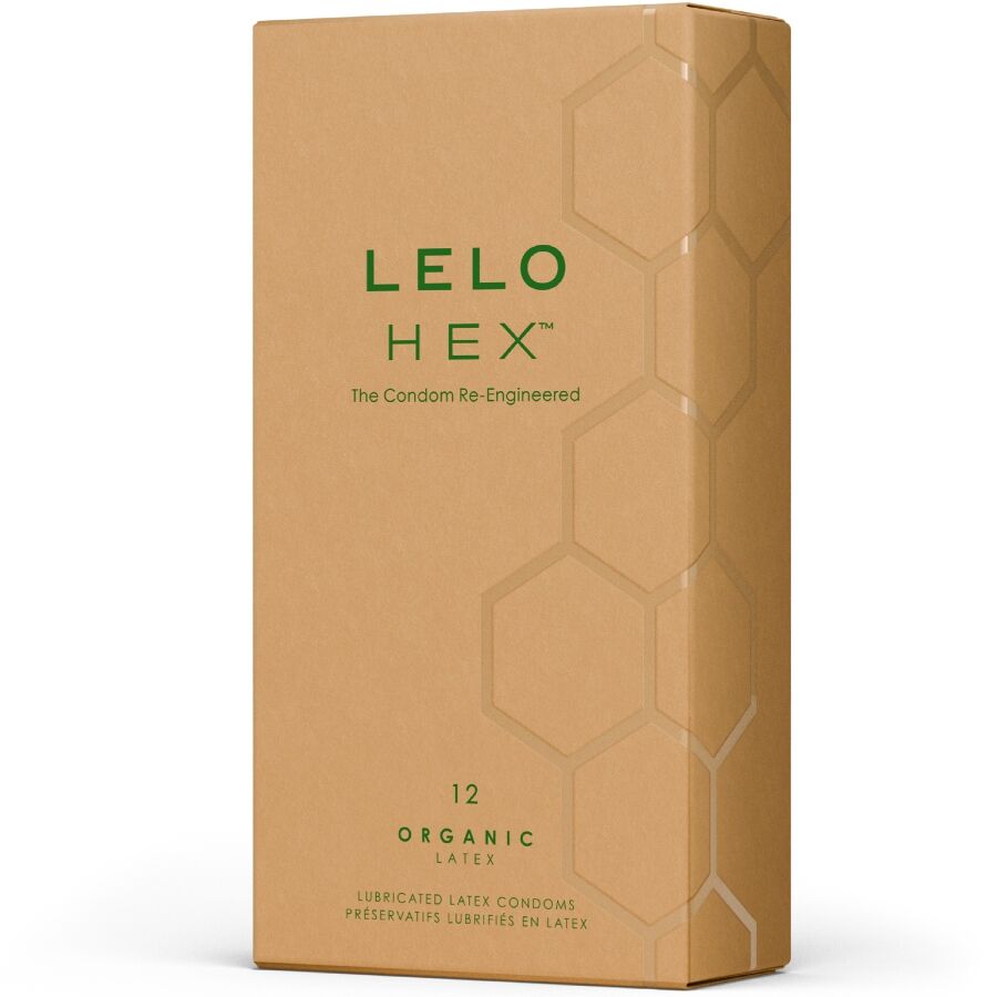 Boîte de préservatifs biologiques hexagonaux — LELO