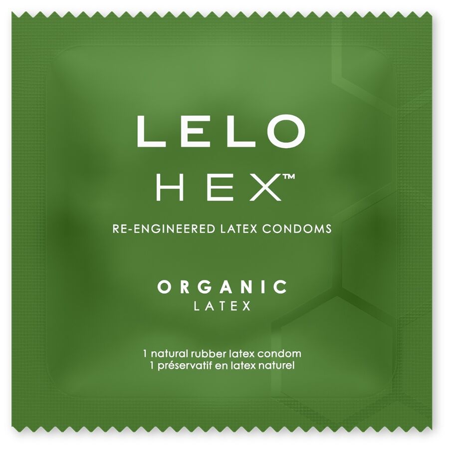 Boîte de préservatifs biologiques hexagonaux — LELO