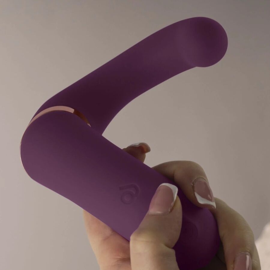 Double stimulateur vibrant clitoris et point G — ROCKS-OFF