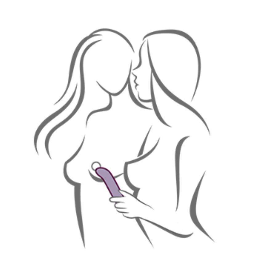 Vibromasseur point G incurvé rechargeable — ROCKS-OFF