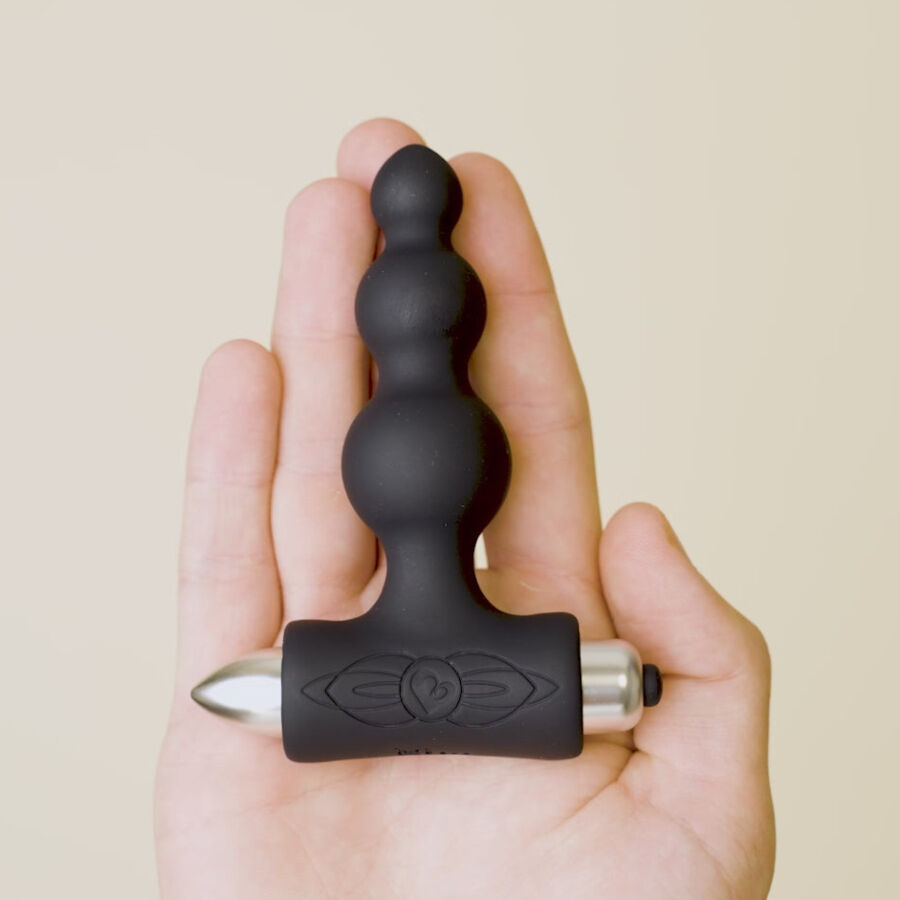 Plug anal vibrant à billes progressives — ROCKS-OFF