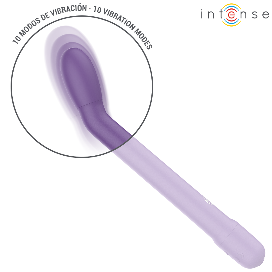 Stimulateur point G rechargeable Karlie violet — INTENSE HIGH TECH