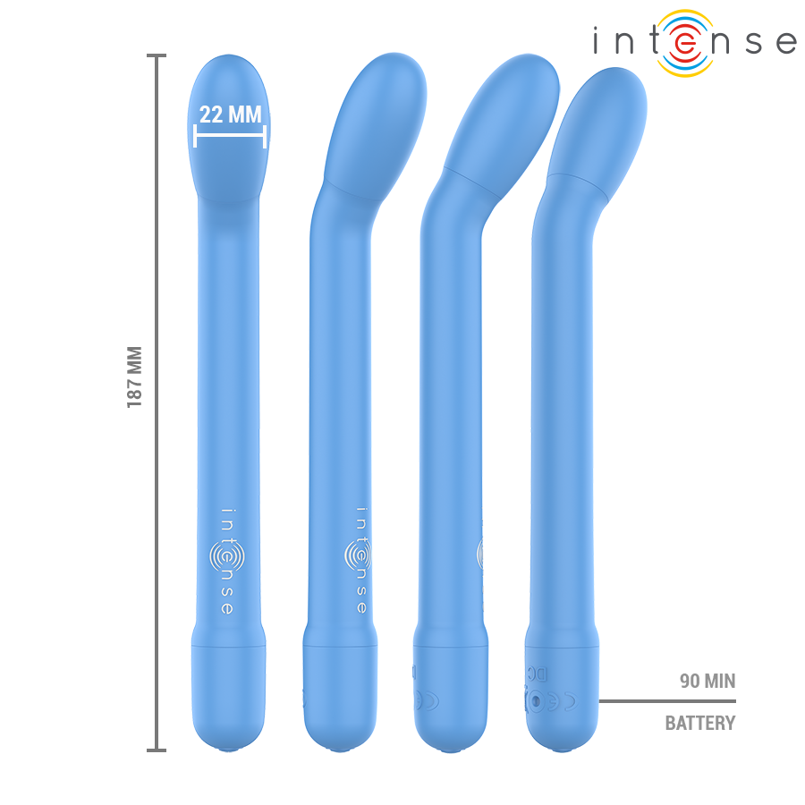 Stimulateur de point G rechargeable élégant — INTENSE HIGH TECH