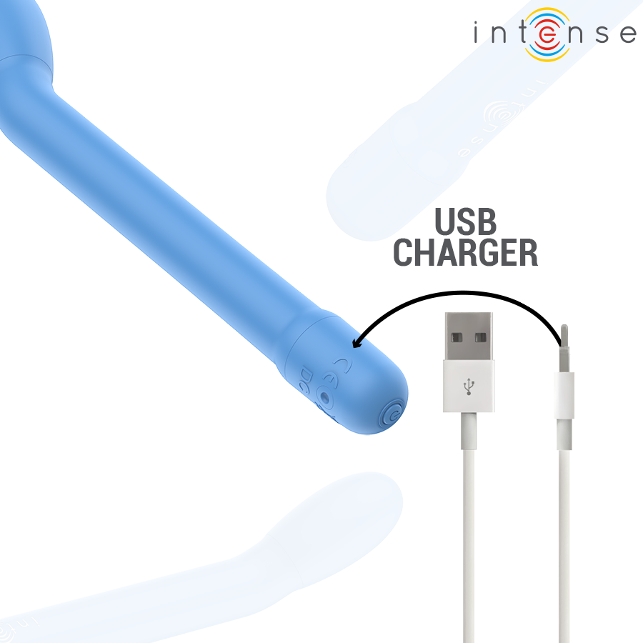 Stimulateur de point G rechargeable élégant — INTENSE HIGH TECH