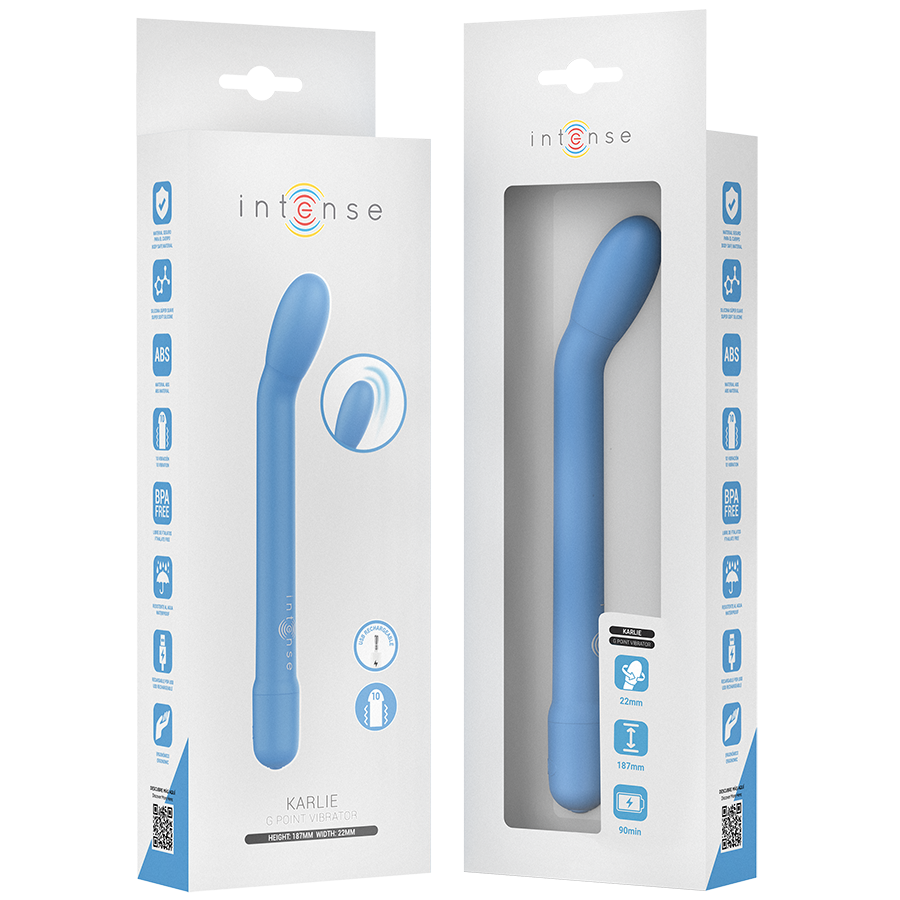Stimulateur de point G rechargeable élégant — INTENSE HIGH TECH