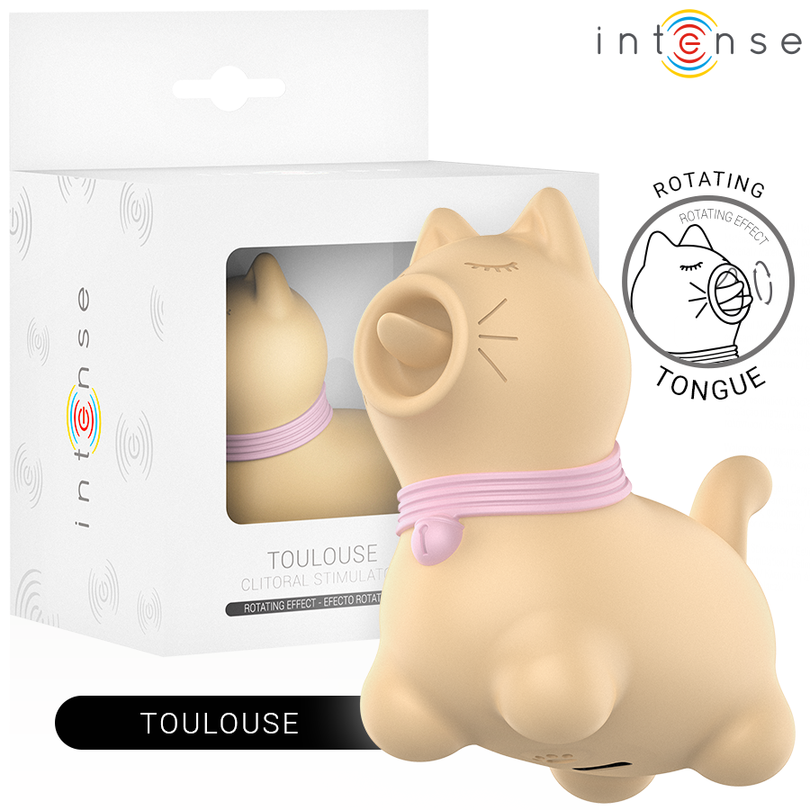 Stimulateur clitoridien à langue rotative 360° — INTENSE FUN TOYS
