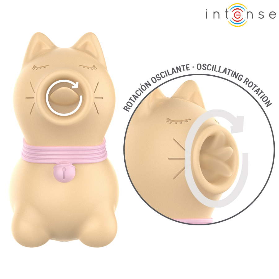 Stimulateur clitoridien à langue rotative 360° — INTENSE FUN TOYS
