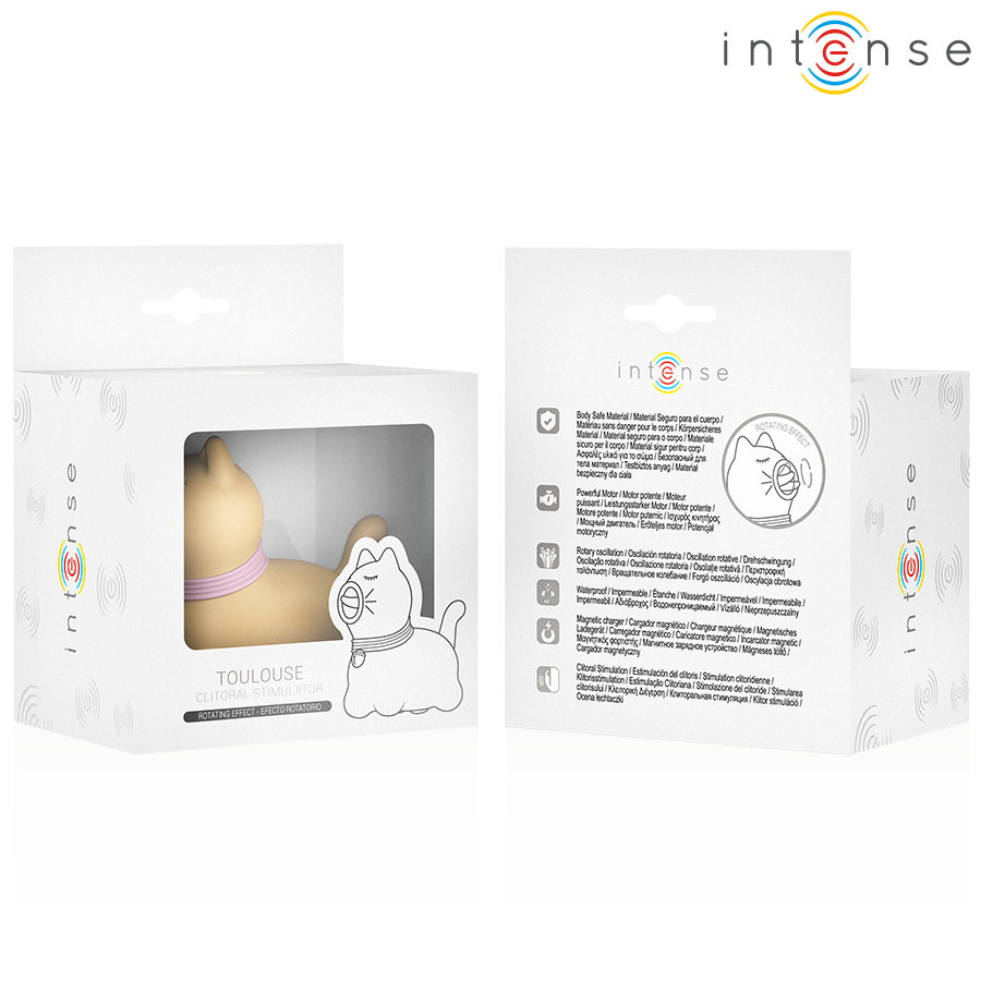 Stimulateur clitoridien à langue rotative 360° — INTENSE FUN TOYS