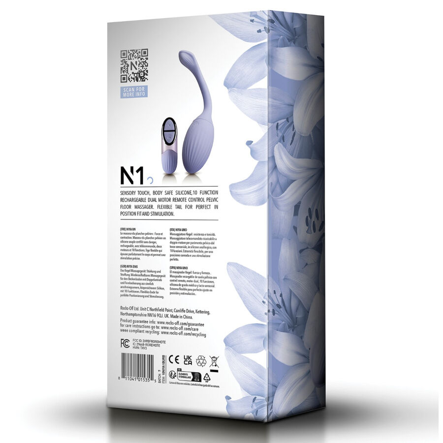 Masseur pelvien kegel vibrant avec télécommande — NIYA