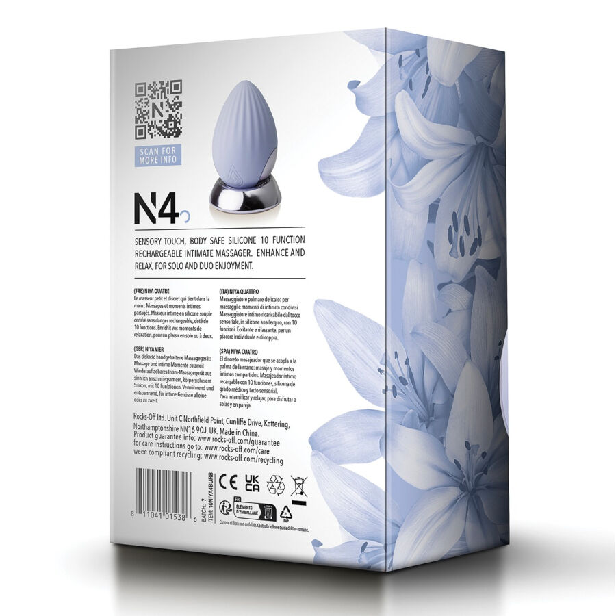 Masseur intime à stimulation externe ergonomique — NIYA