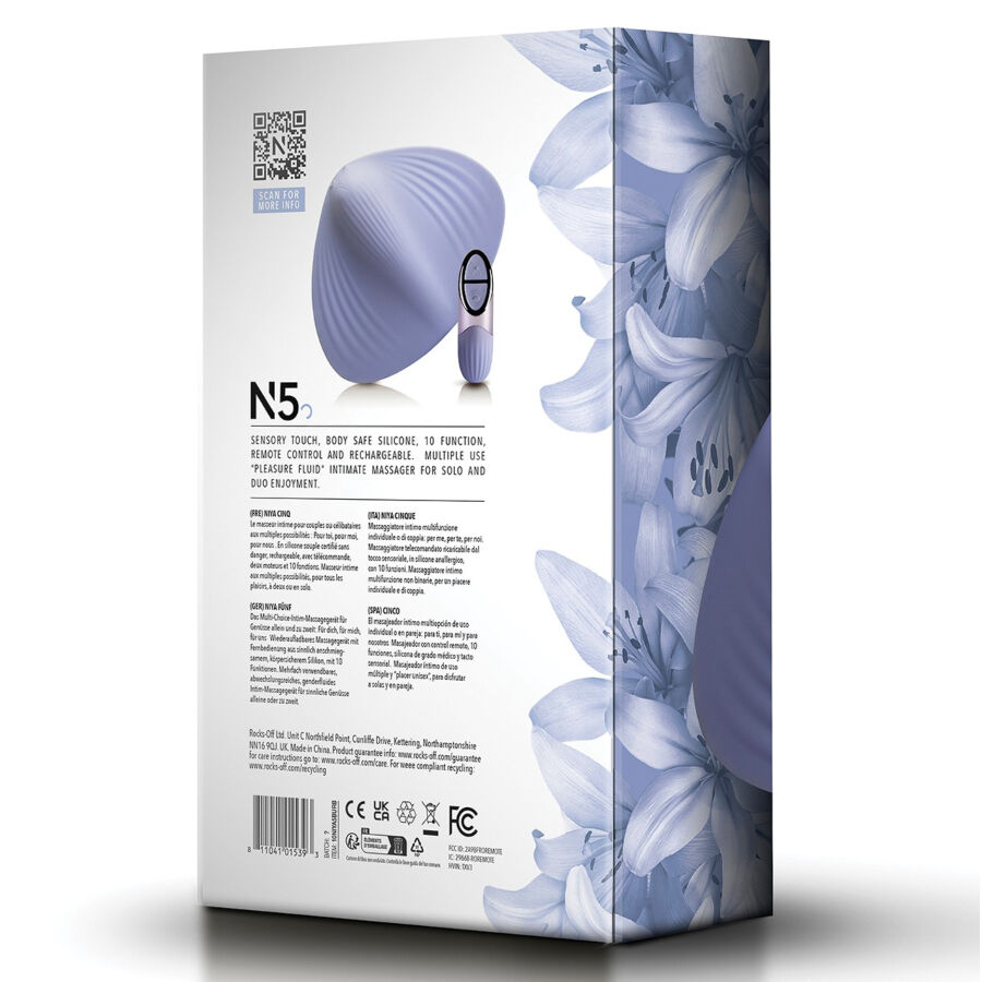 Masseur intime multi-usages avec télécommande — NIYA