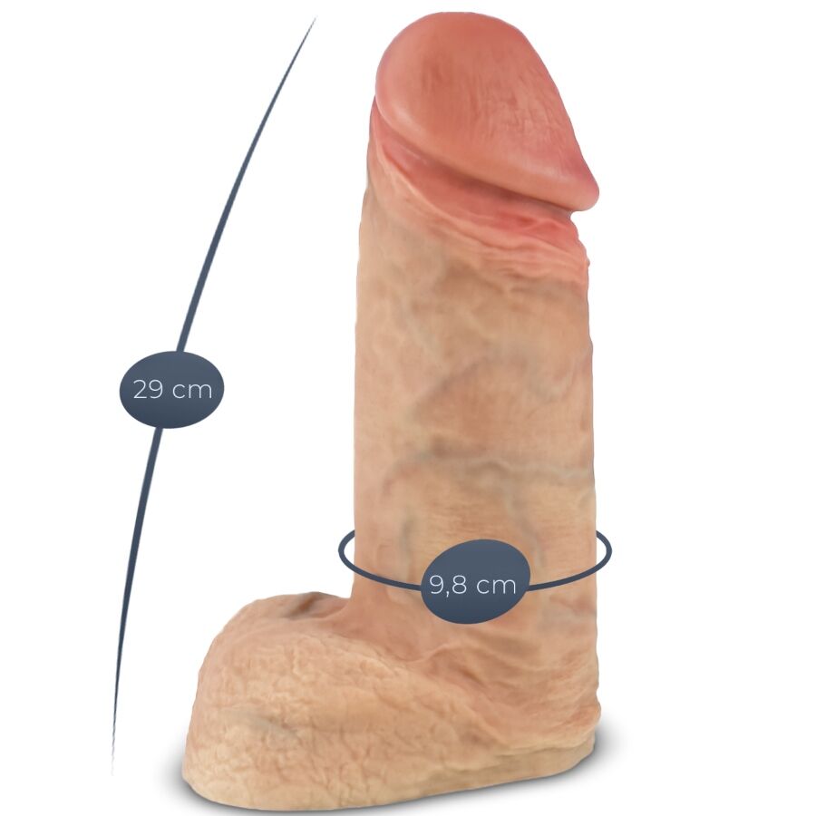 Pénis réaliste extra-large en silicone Xtreme Premium 28 cm — SILEXD
