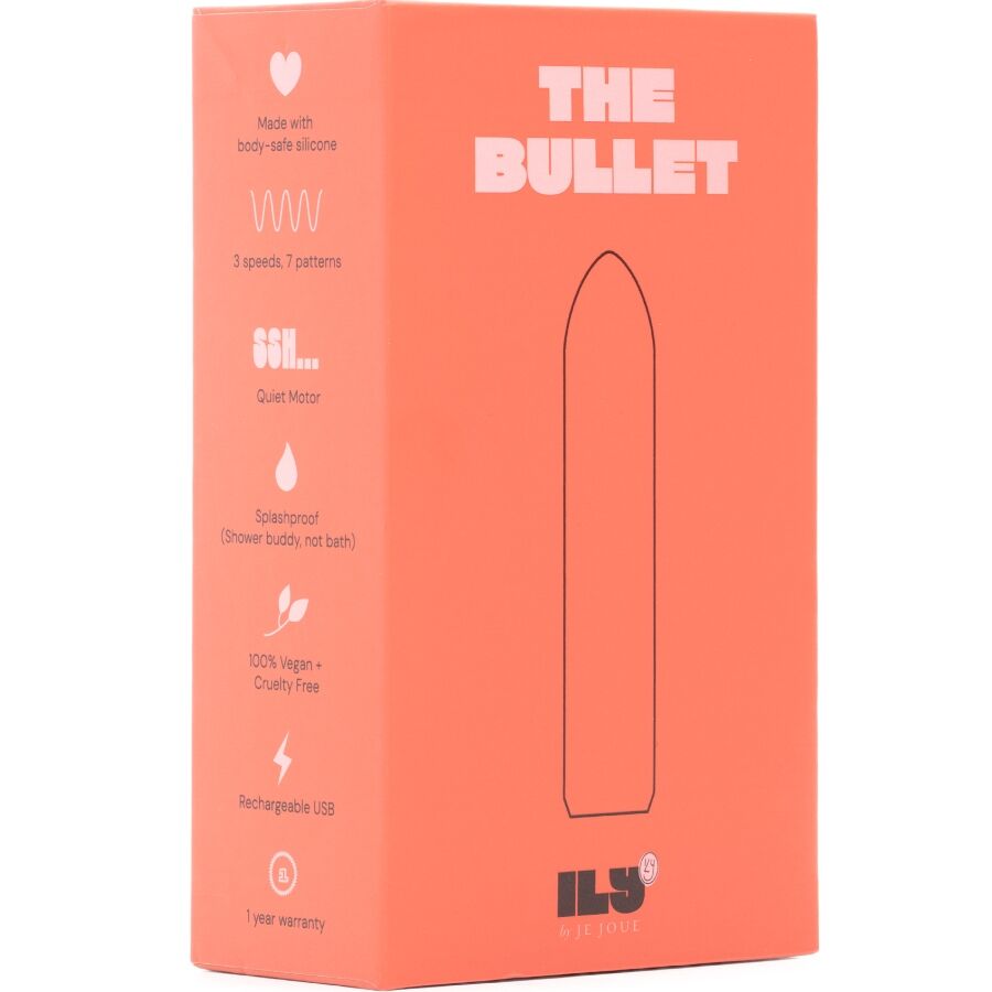 Bullet vibrant silencieux et rechargeable — JE JOUE